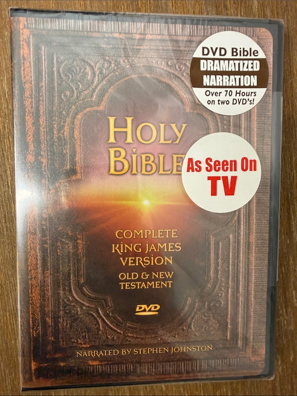 Holy Bible Complete King James Version Old & New Testament DVD 2003 Sealed